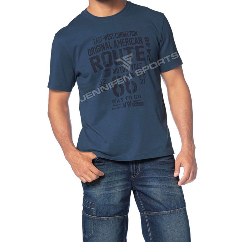 High Quality Mens T-Shirt 100% Cotton Jersey Fabric,Digital Printed Logo,CrewNeck,Short Sleeves,Inside Neck Woven Label