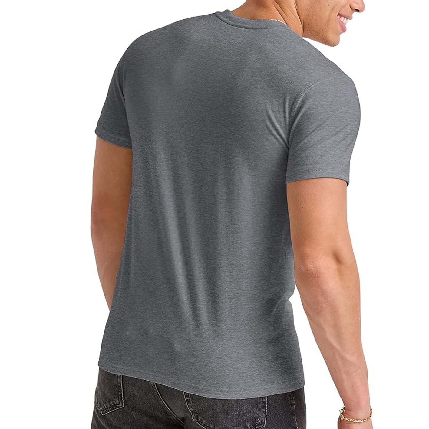 Men T-Shirt | High Quality Cotton Summer Casual Tee for Mens | Short Sleeve Round Neck Button T-Shirt for Men