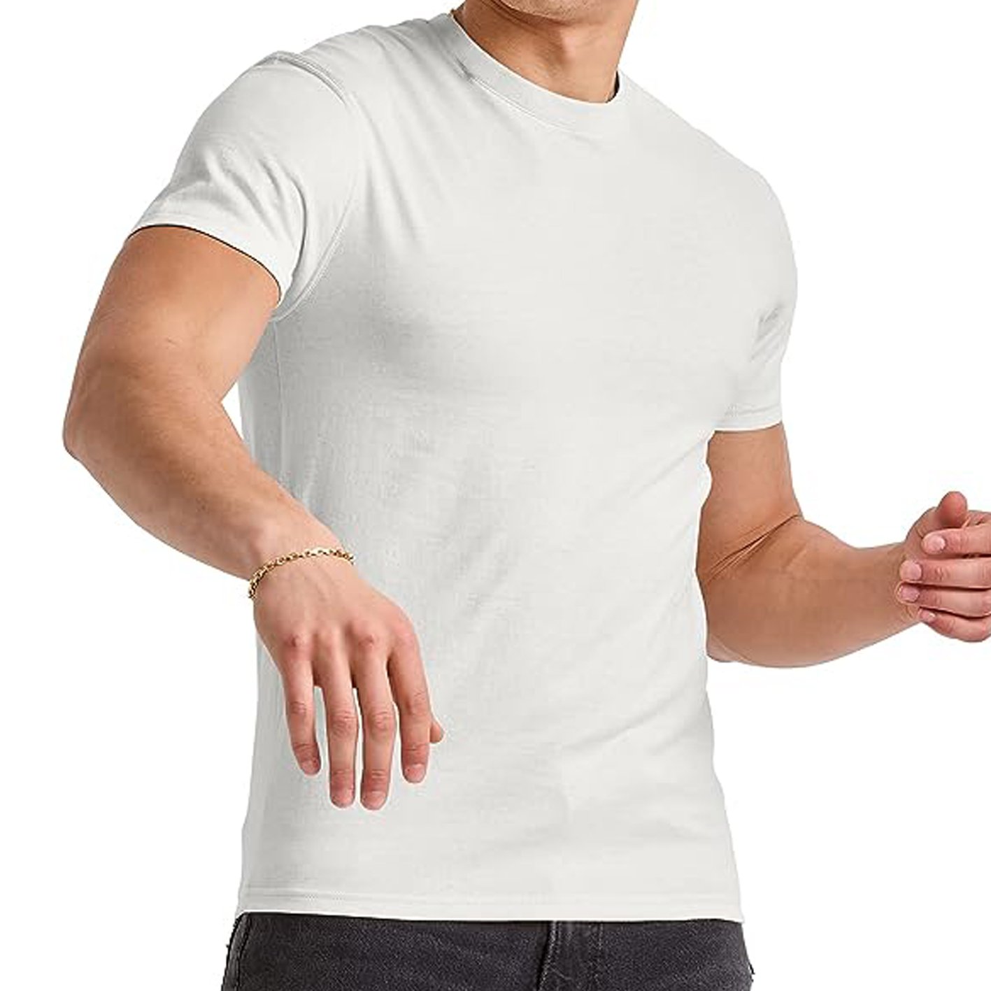 Men T-Shirt | High Quality Cotton Summer Casual Tee for Mens | Short Sleeve Round Neck Button T-Shirt for Men