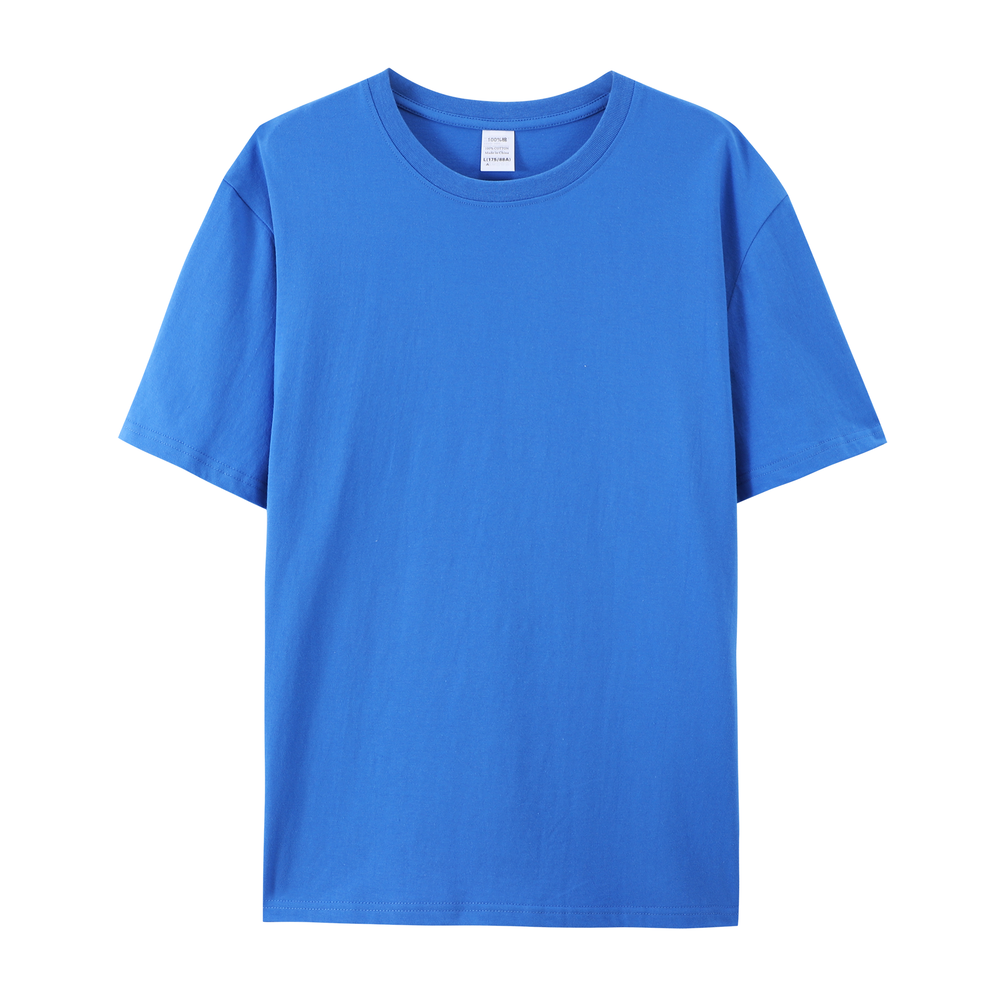 CB01-79000 Free swing tags and label print High quality shirt 100% cotton plain blank tshirt for men stocked custom t shirt