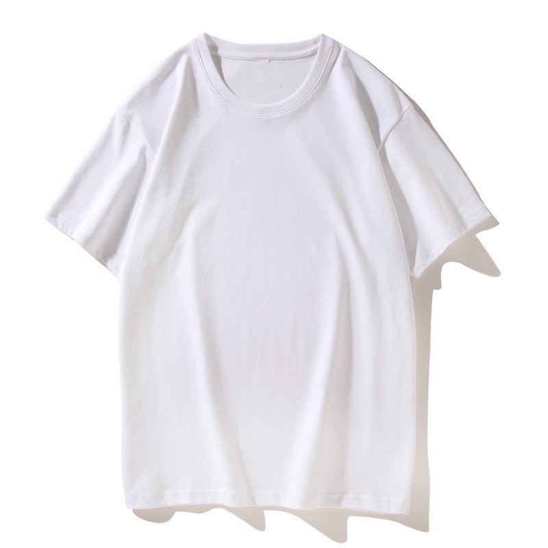 High Quality Heavyweight Cotton Tshirt Custom Screen Printed Oversized Blank Men's T Shirt Thick Graphic Tshirt