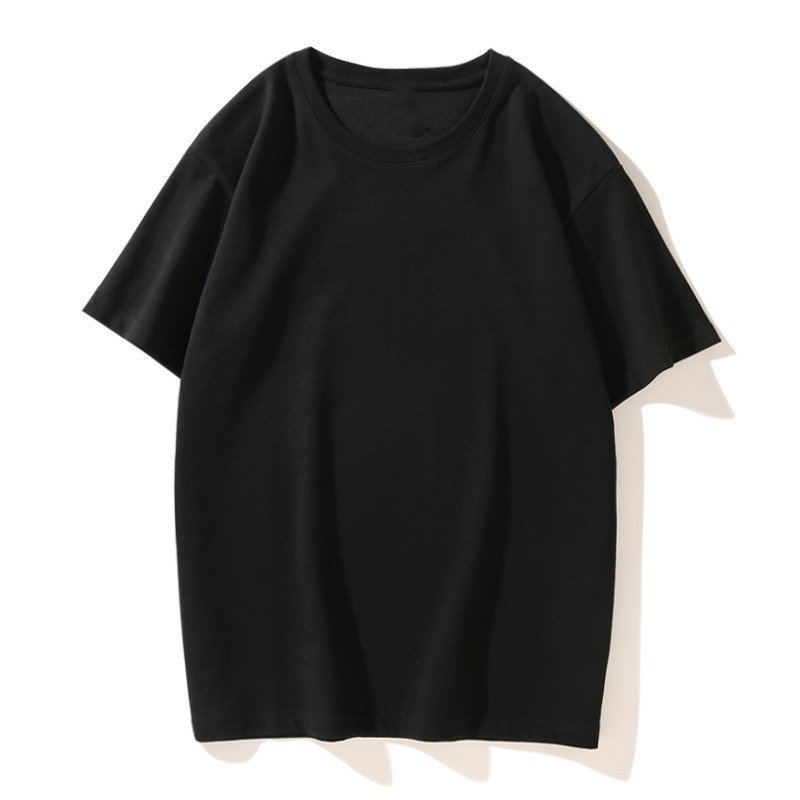 High Quality Heavyweight Cotton Tshirt Custom Screen Printed Oversized Blank Men's T Shirt Thick Graphic Tshirt