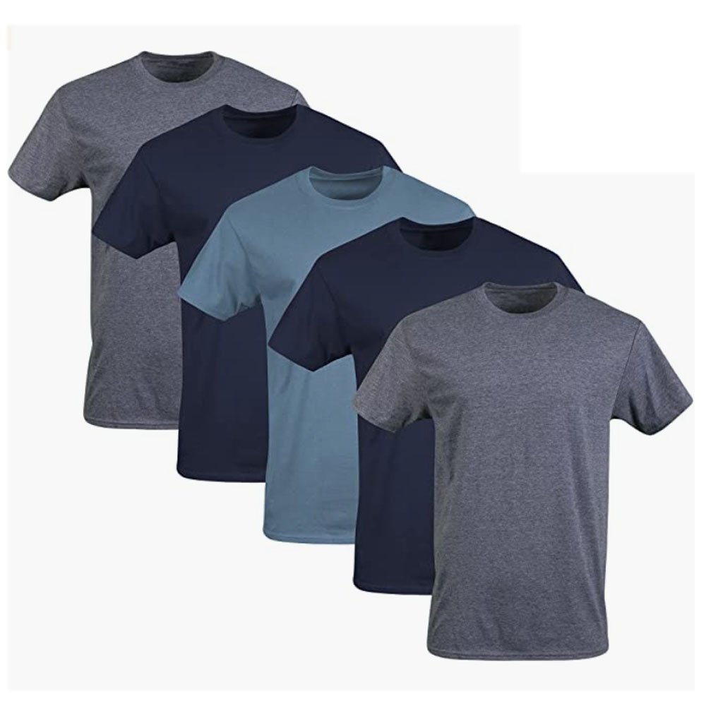Comfortable Men's Hip Hop Short Sleeve T-Shirt Logo Plain Plus Size Compression Washed Technique Pocket T-Shirt Boys Blank