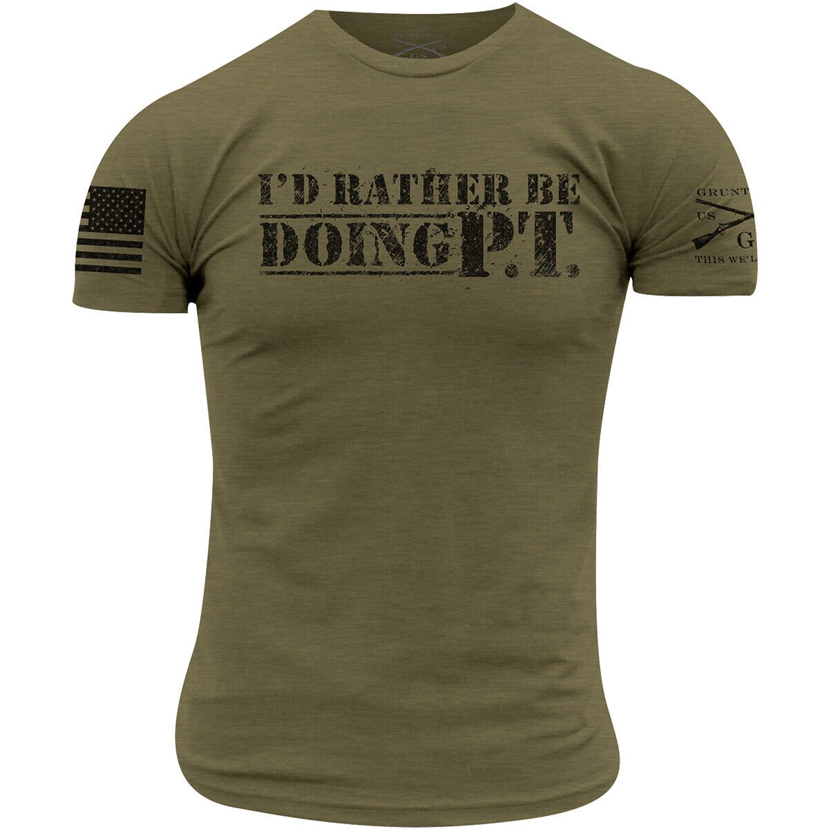 2024 High-quality Hot Selling Men's T-shirt Green Sports T-shirt Print-on- Men's Large Size Loose Shirts