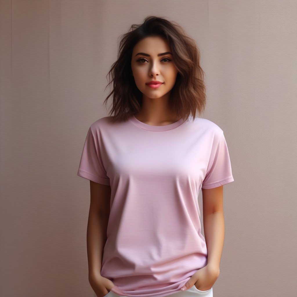 Top Quality Latest design super soft customize size regular women short sleeve t shirt plus size women T Shirts from Bangladesh