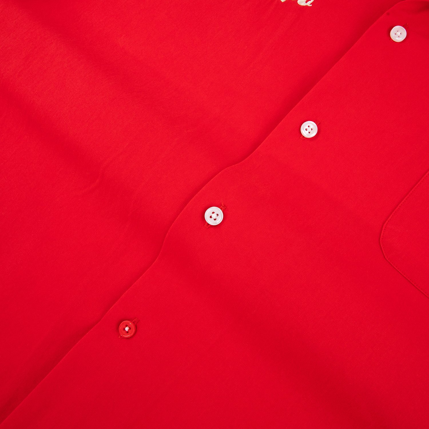Youth Twill Ringer Shirts Red Yellow Short Sleeve Uniform T-shirt Men Cuban Collar Shirt