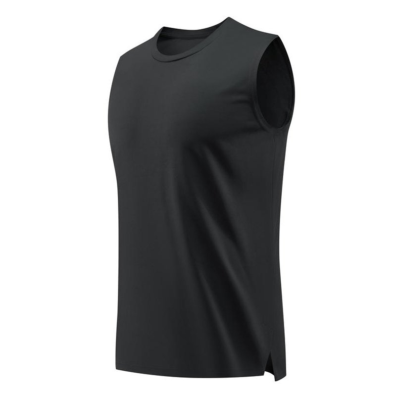 Men's Running Tank Top with Custom Logo 100% Polyester Basketball Sports Sleeveless T-shirts Gym Tank Tops