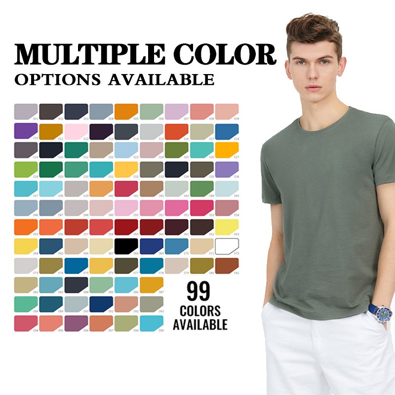 Wholesale Custom 100% Cotton Black T Shirt With Company Logo Printed Plain Tshirt men