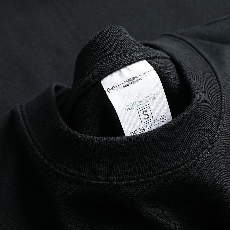 High Quality 100% Cotton Oversized Heavy Tshirt Custom Printing Heavyweight T Shirt Plain Blank Men's T-shirt For Unisex