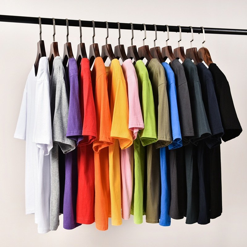 Multi Color Clothing T Shirt O Neck Custom Men's Tshirt 100% Cotton T-shirt for Men