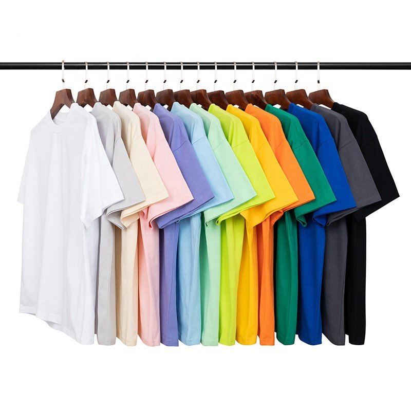 Multi Color Clothing T Shirt O Neck Custom Men's Tshirt 100% Cotton T-shirt for Men