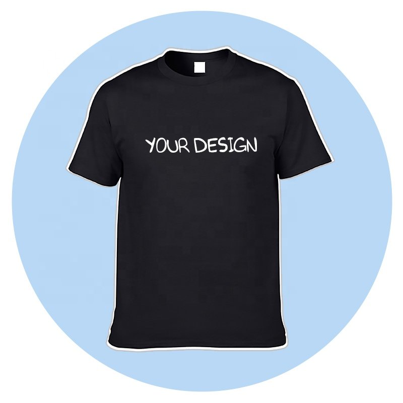Top Seller Solid Color 100% Cotton T Shirt High Quality Seamless Men's T shirts custom logo shirts for men