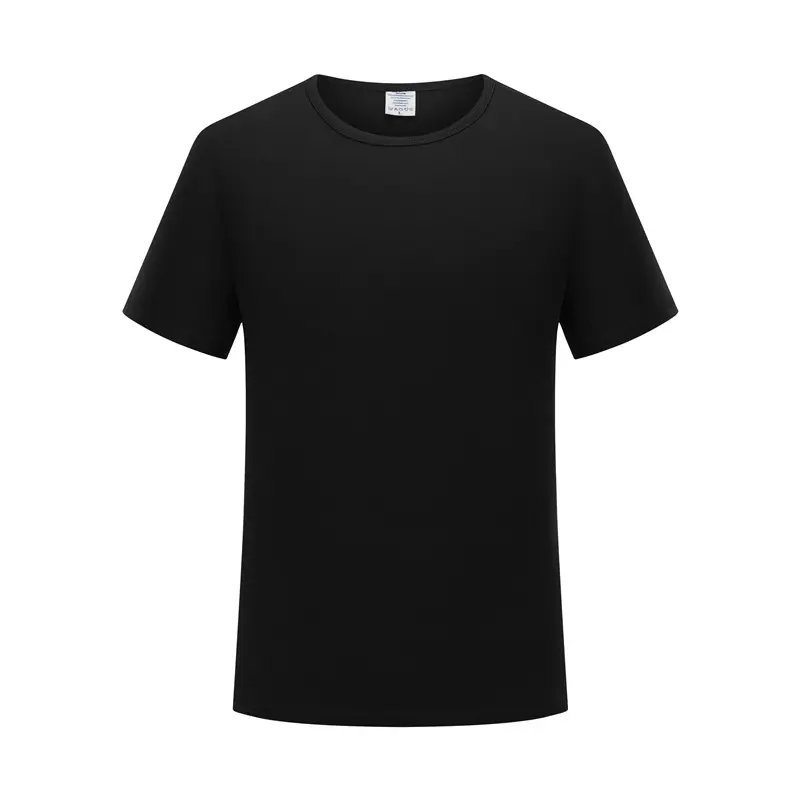 High Quality cheap blank plain 240gsm custom t shirt USA size Round Neck heavyweight t-shirt for men