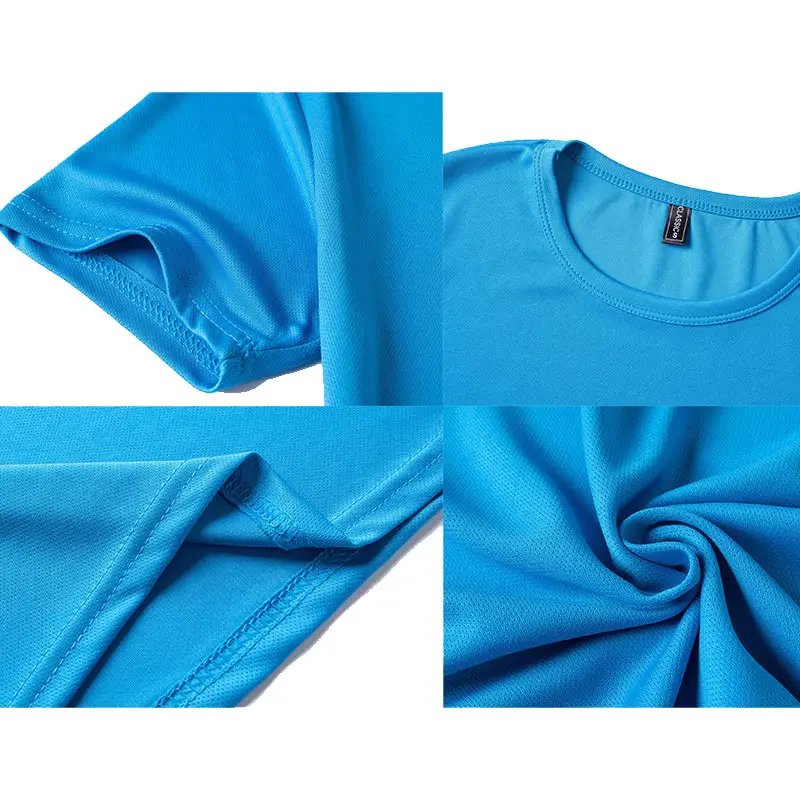High Quality cheap blank plain 240gsm custom t shirt USA size Round Neck heavyweight t-shirt for men