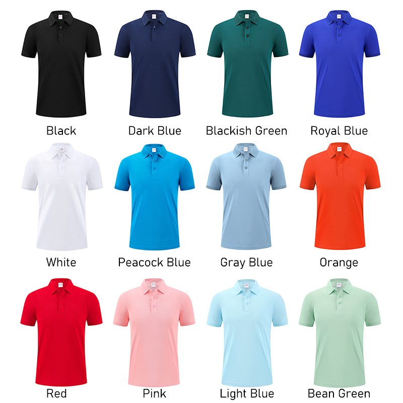 Factory affordable wholesale High quality cotton men's polo shirts custom luxury plus size t-shirts for men