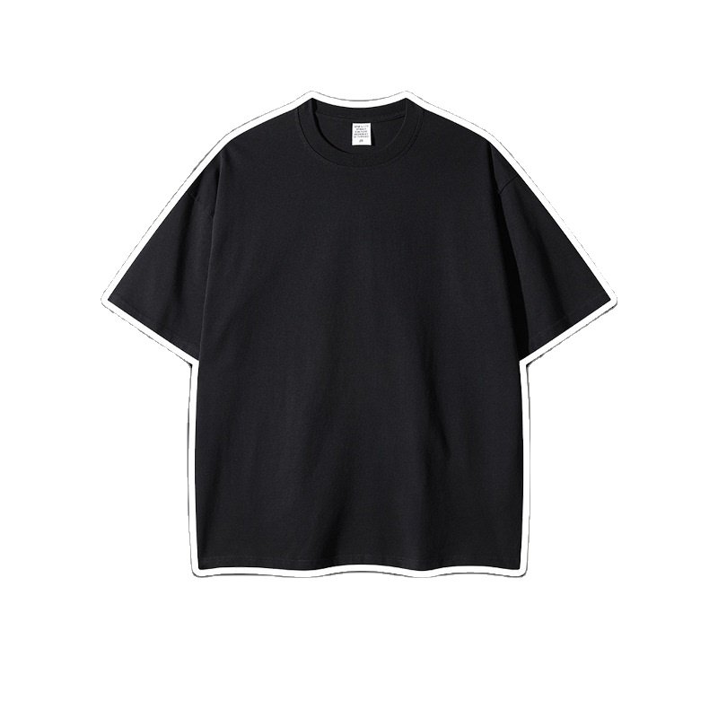 High Quality 100% Cotton Blank Embroidery Heavy weight t shirt DTG printing custom Men's O-neck T-shirts