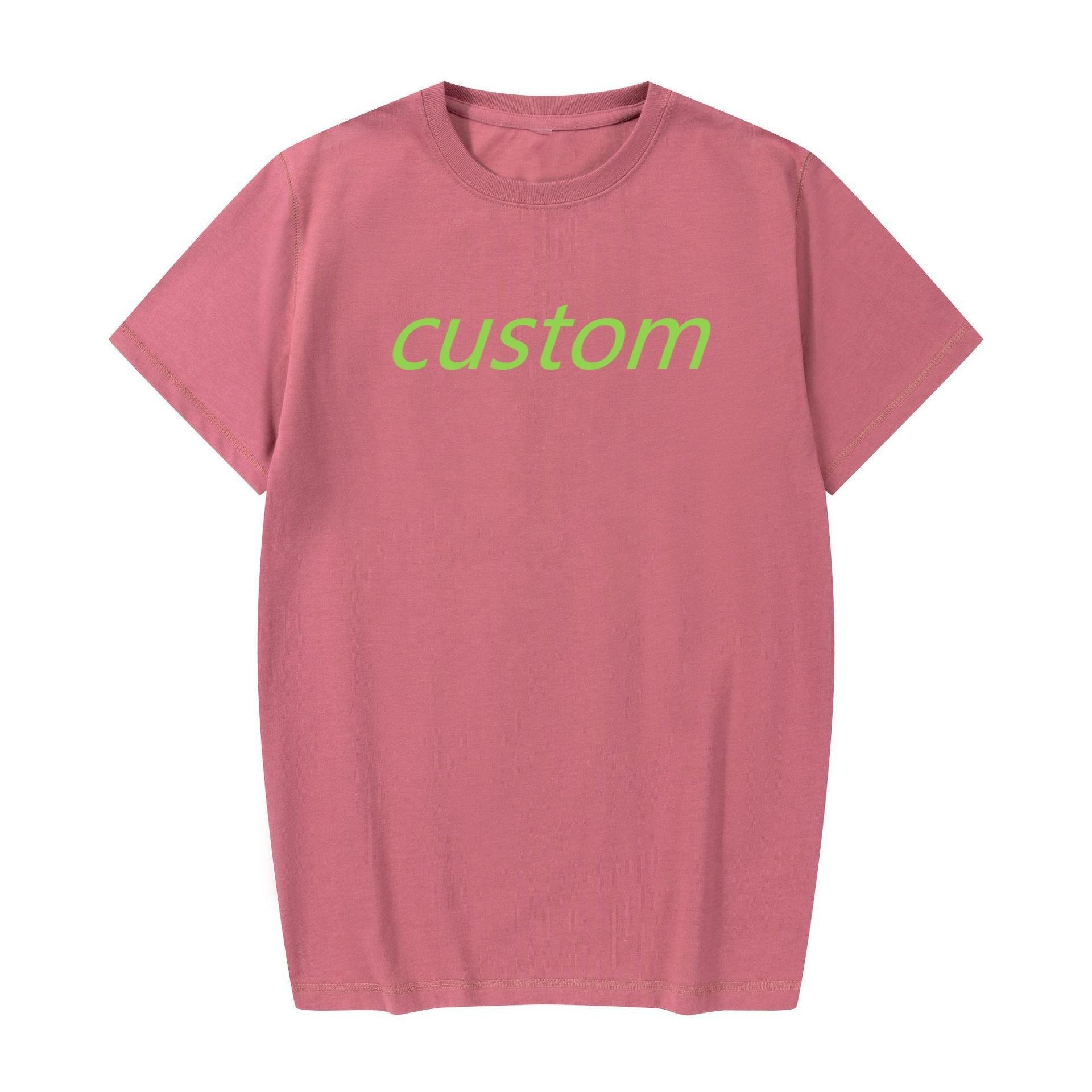 Colombia Unisex Short Sleeve Cotton Embroidered Logo Screen Custom Printing Tshirt Men's T-shirts of wine red T Shirt