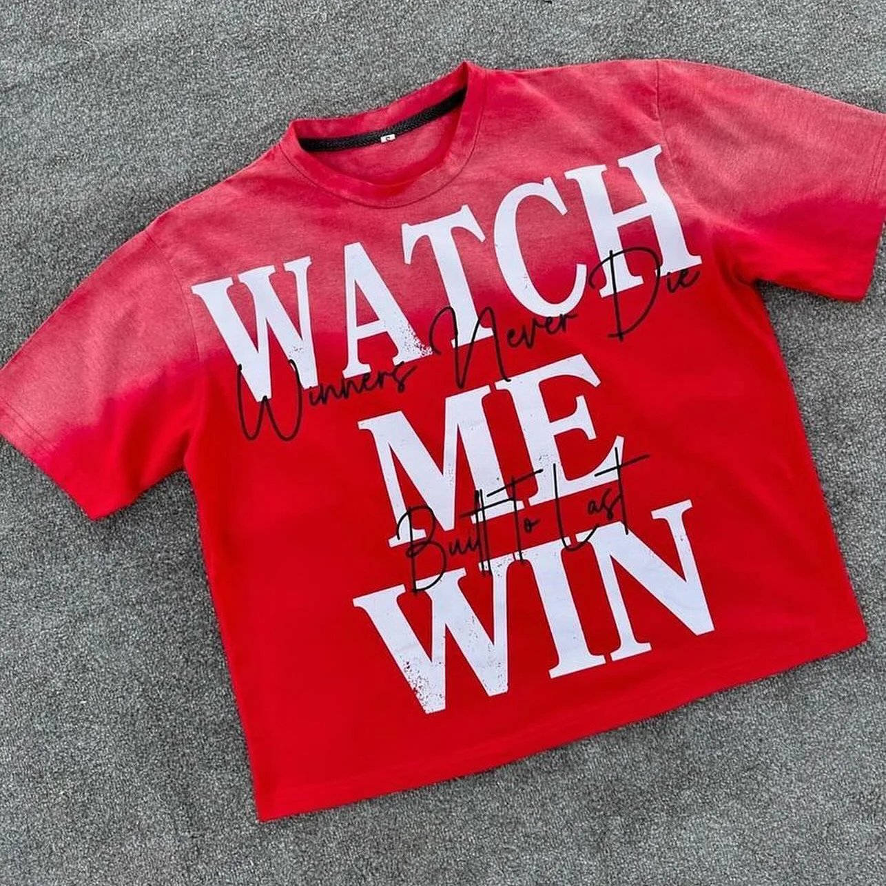 Men 2024 Clothing Fitness O Neck Custom Design Printed T-shirt Oversized Vintage Wash Tshirts