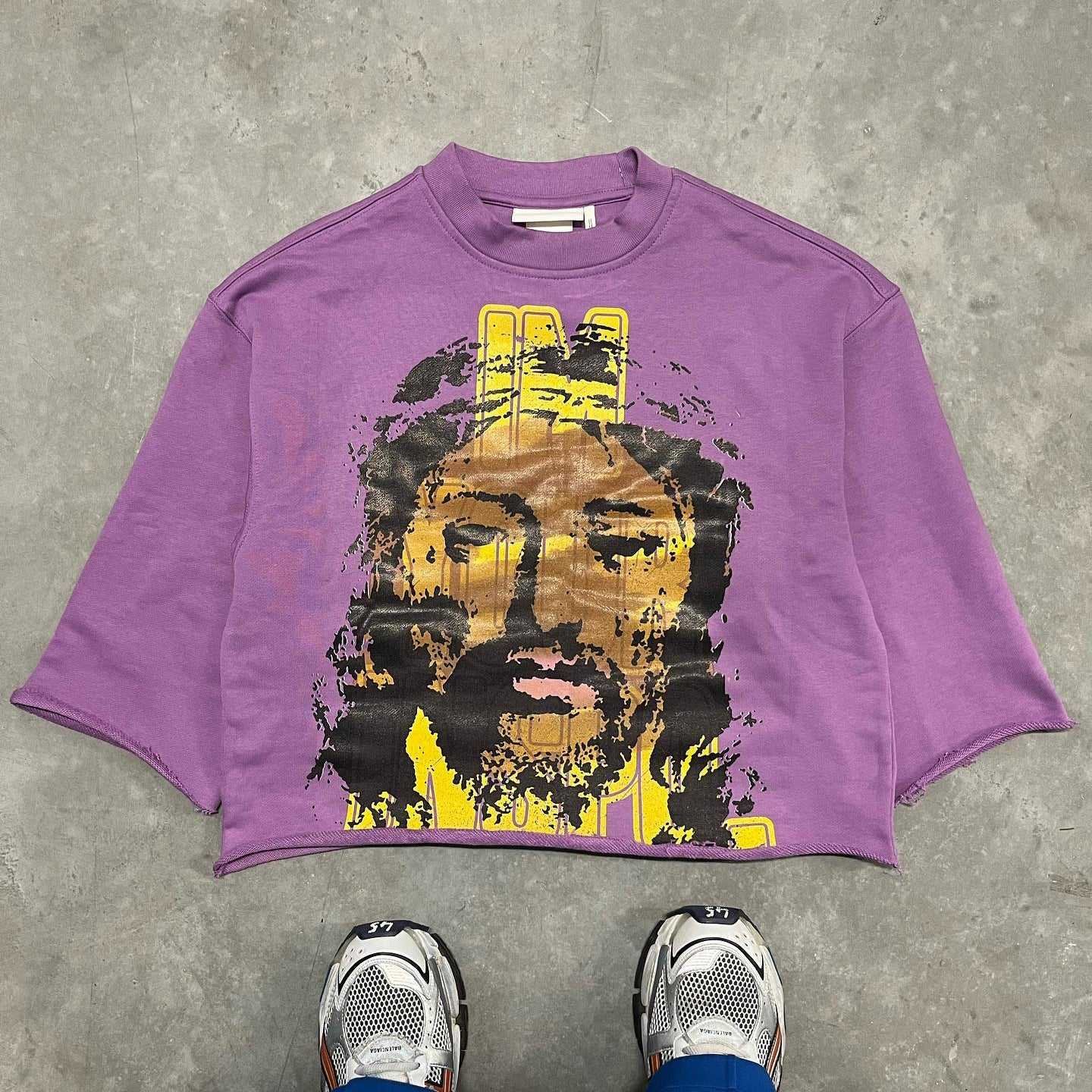 Custom Logo Men's Boxy T-Shirt Oversized Heavyweight 100% Cotton TShirt Boxy Fit Cropped T-shirt Cotton Vintage T-Shirt for Men