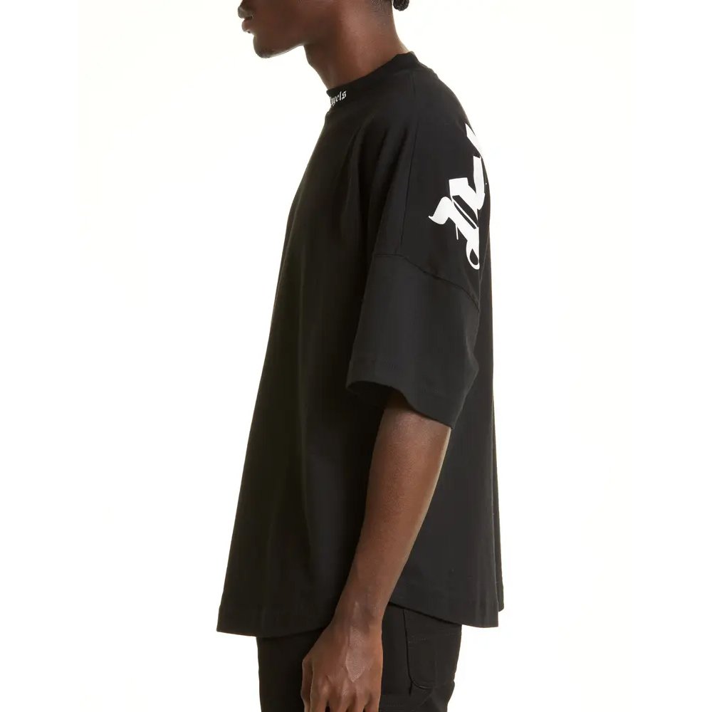 High-quality new round neck letter print plus size men's T-shirt men's designer pattern loose cotton tops half-sleeves