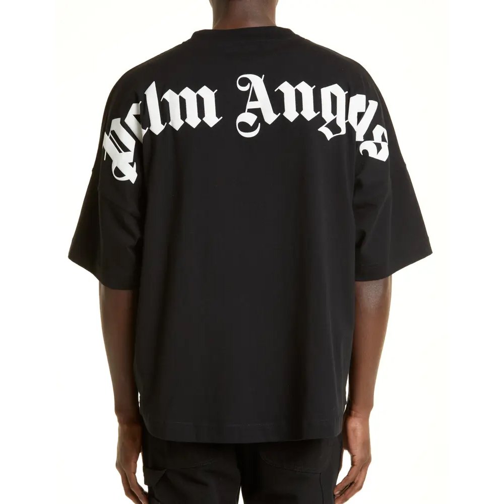 High-quality new round neck letter print plus size men's T-shirt men's designer pattern loose cotton tops half-sleeves