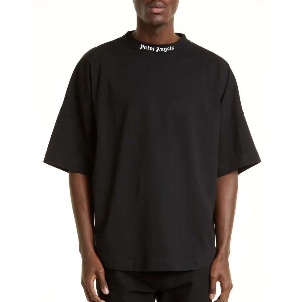 High-quality new round neck letter print plus size men's T-shirt men's designer pattern loose cotton tops half-sleeves