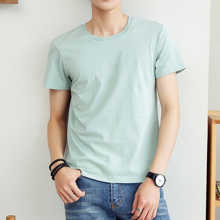 Good price 100% cotton fabric t-shirts