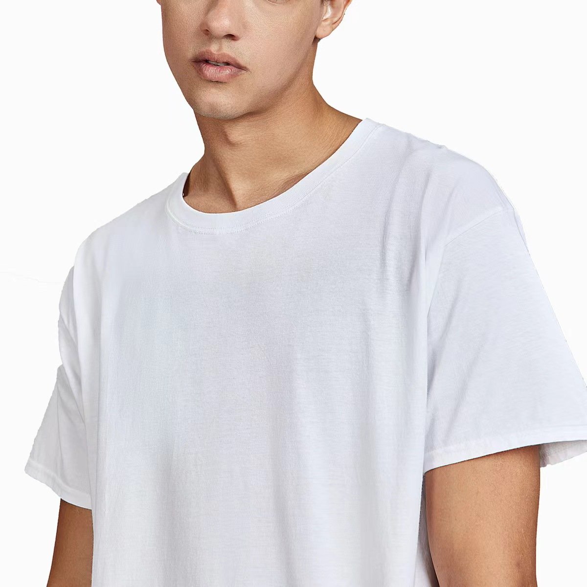 Hot Sale 100% Cotton Men's T-Shirt High Quality Oversized Design for Cool Summer Fashion Low Price with Plain Technics