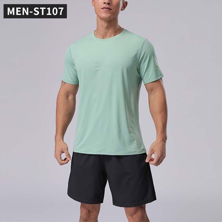 Wholesale Unisex Sports Oversize Short Sleeve Workout Sports t-Shirts Quick Dry Gym Wear t-Shirt Mens Clothes Plus Size Men's t-
