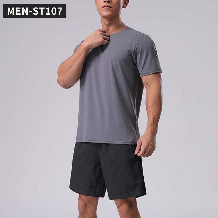 Wholesale Unisex Sports Oversize Short Sleeve Workout Sports t-Shirts Quick Dry Gym Wear t-Shirt Mens Clothes Plus Size Men's t-