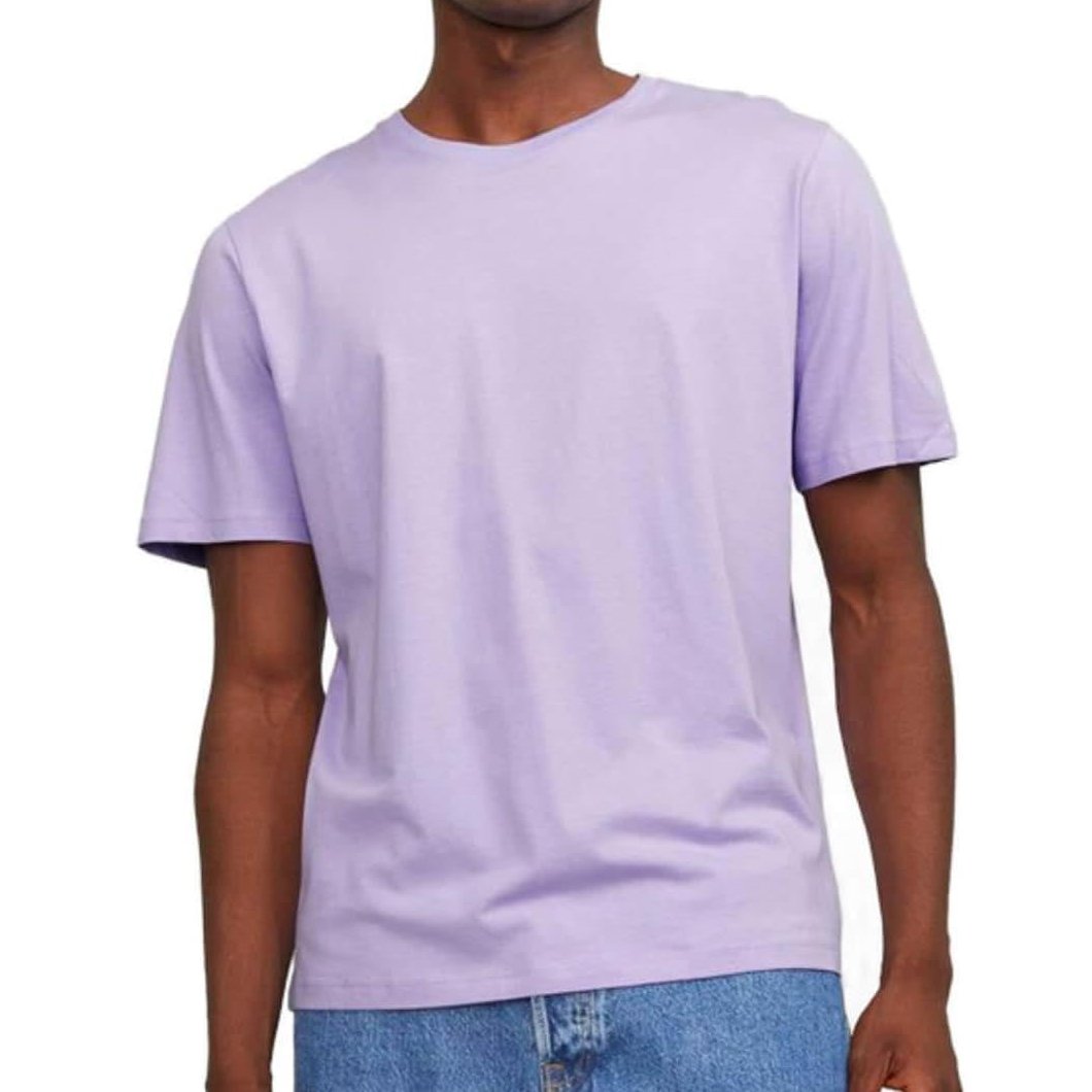 2024 High Quality Custom Screen Printing Short Round Neck Blank 100% Cotton Plain T Shirt For Men