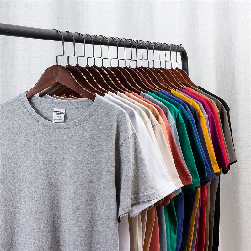 wholesale High Quality blank 100% cotton 210grams Custom logo Printing heavyweight Oversized tshirts plus size men's t-shirts