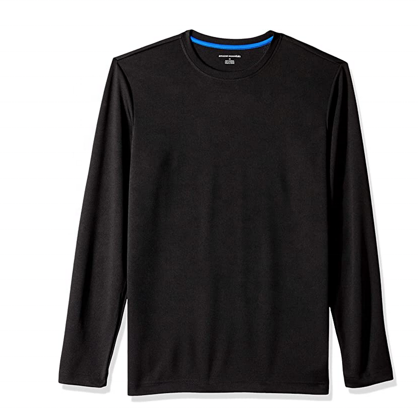 100 Cotton Mens long sleeves t-shirt, Blank high Quality Polyester cotton Men's Custom logo full sleeve T-shirts