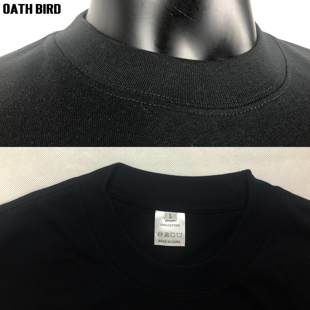 Custom Screen Printing Logo Streetwear T-shirt Men's Oversized Plain Blank T Shirt Heavyweight Cropped Boxy Fit Tshirt