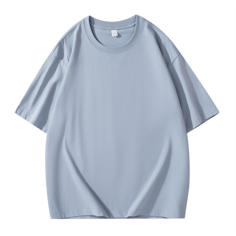 280GSM Tshirt Oversized Blank Men's T Shirt Factory Custom Logo High Quality Heavyweight 100% Cotton