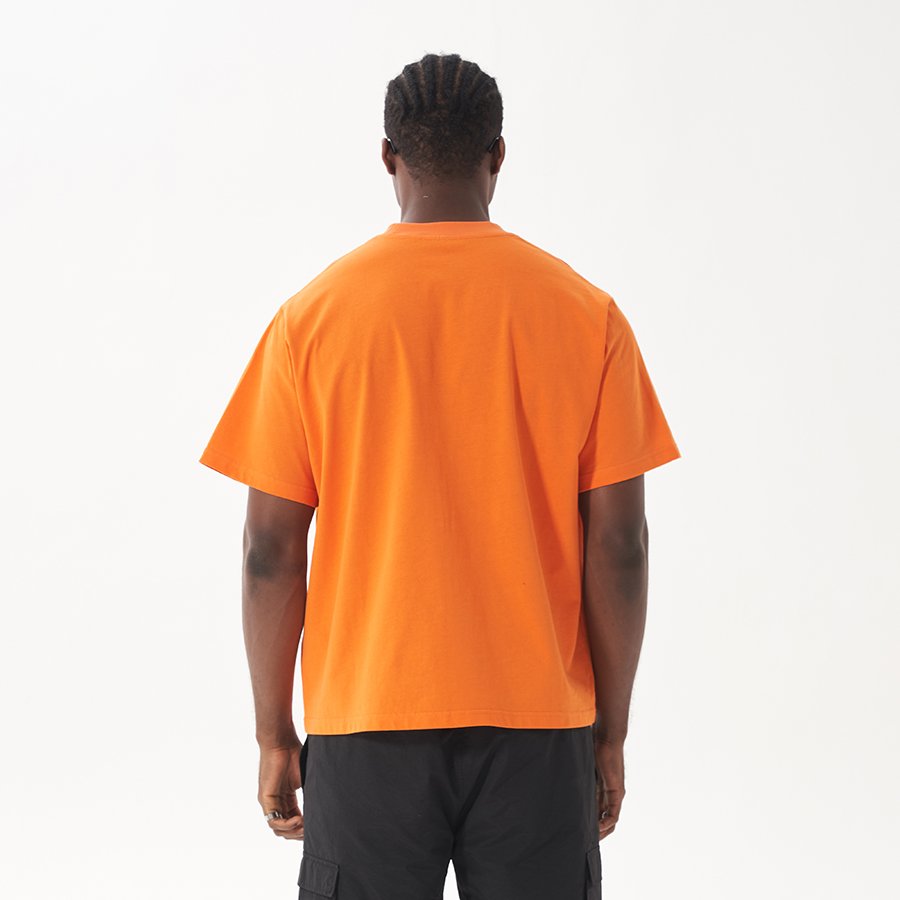 crew neck heavyweight t-shirt oversized tshirt cropped boxy men t shirt for men