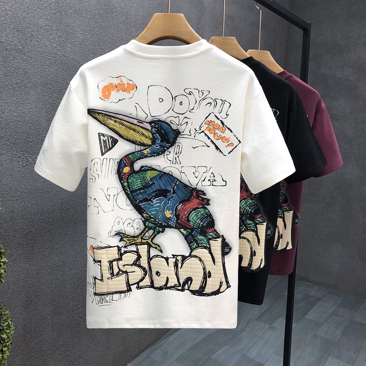 2024 Factory Wholesale High - Quality Men's Shirts Short - Sleeved Fashion Men's T-shirts