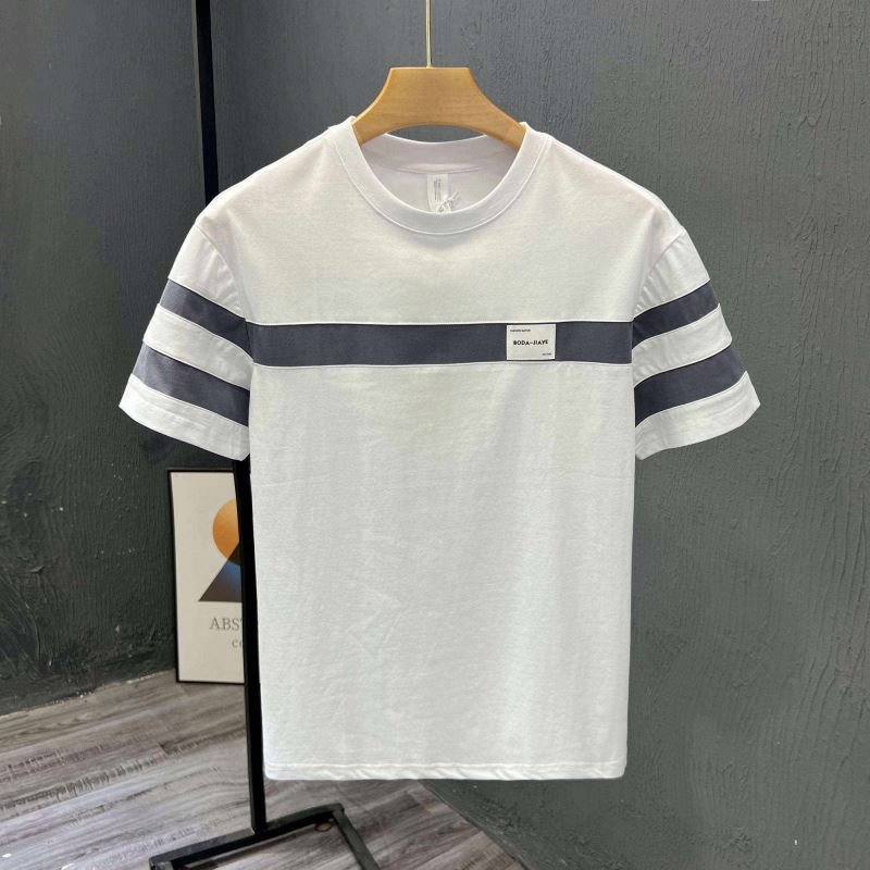 2024 100% Cotton blank men's shirt customized plus size design fashion women's t-shirts men's t-shirts plain 3D puff print