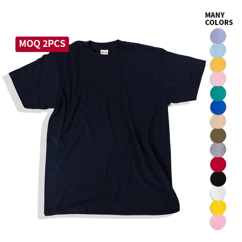 Premium Heavy Weight Plain Oversized Tshirt Printing Embroidery Custom Blank Plain 100% Cotton Plus Size Unisex Men's T Shirt