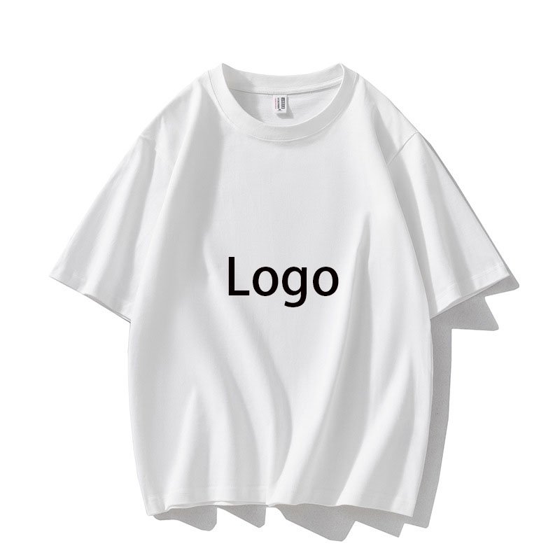 210 GSM High Quality Cotton Custom T Shirt For Men Blank Heavy Weight Oversized Tshirt Printing Men's T-Shirts