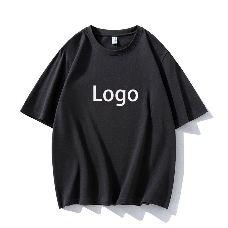 210 GSM High Quality Cotton Custom T Shirt For Men Blank Heavy Weight Oversized Tshirt Printing Men's T-Shirts