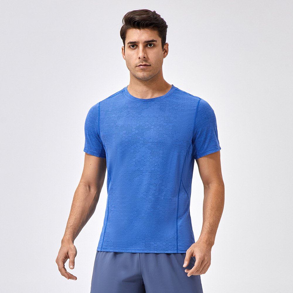 clothing manufacturers sportswear custom breathable t-shirt men's gym fitness t shirt