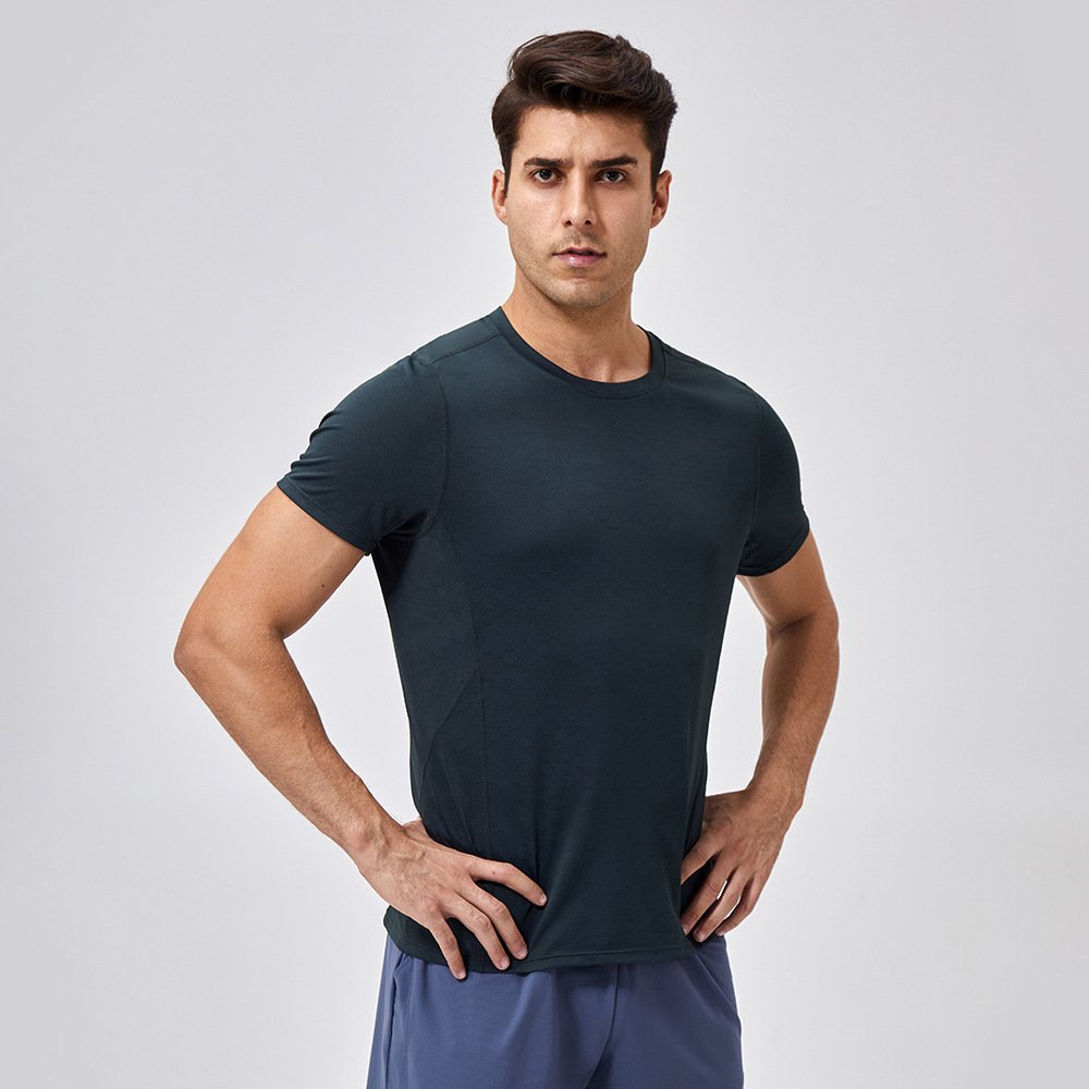 clothing manufacturers sportswear custom breathable t-shirt men's gym fitness t shirt