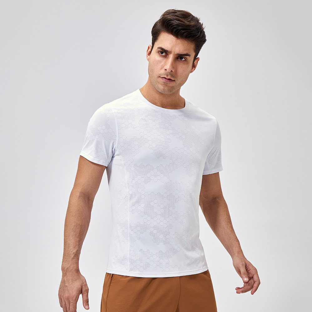 clothing manufacturers sportswear custom breathable t-shirt men's gym fitness t shirt