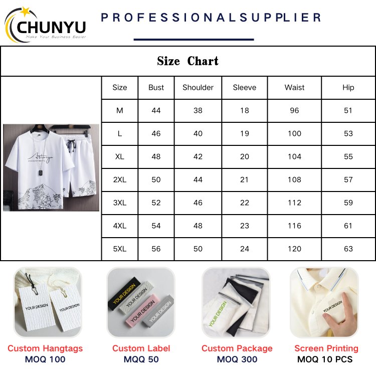 Men's T Shirt And Short Set Summer Short Sleeve Tops And Pants Suits Thin, crisp and breathable Casual Running Set Fashion