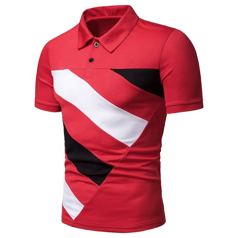 2022 Blank Men Polo Shirt 100% Cotton Plain Solid Color Men Polo T Shirt / Customized Embroidery Logo Men's Golf Polo Shirt