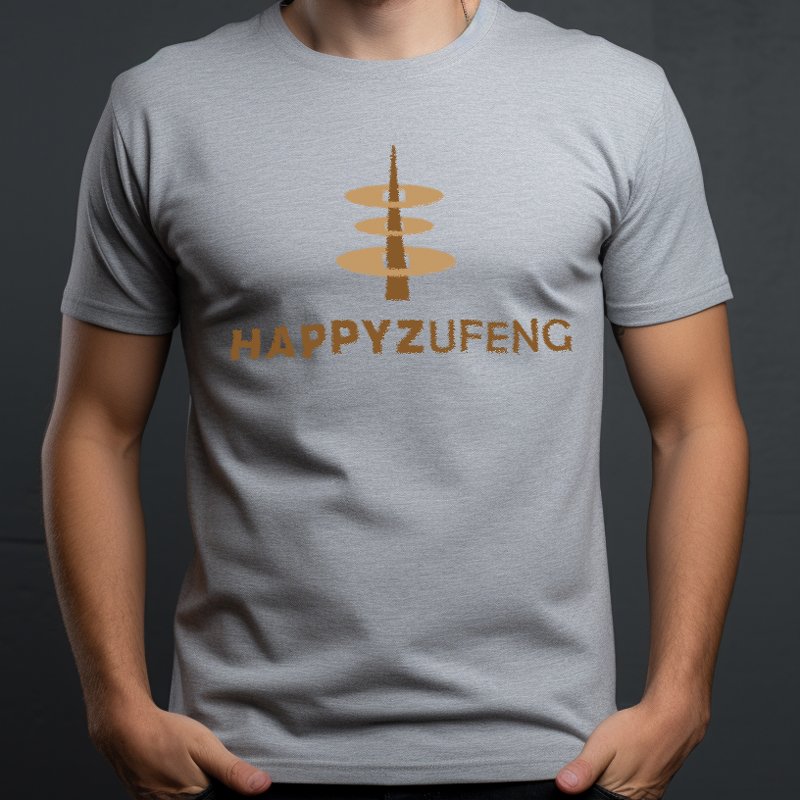 HAPPYZUFENG custom print cotton polyester vintage plus over size men's t shirt