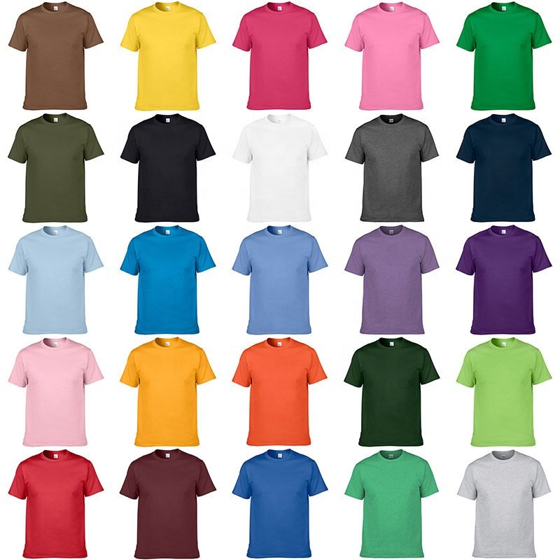 SevenDosong Mens Sports Undershirts Crewneck Short Sleeve Breathable T Shirt for Summer Custom Solid Color Cotton Men's T-shirts