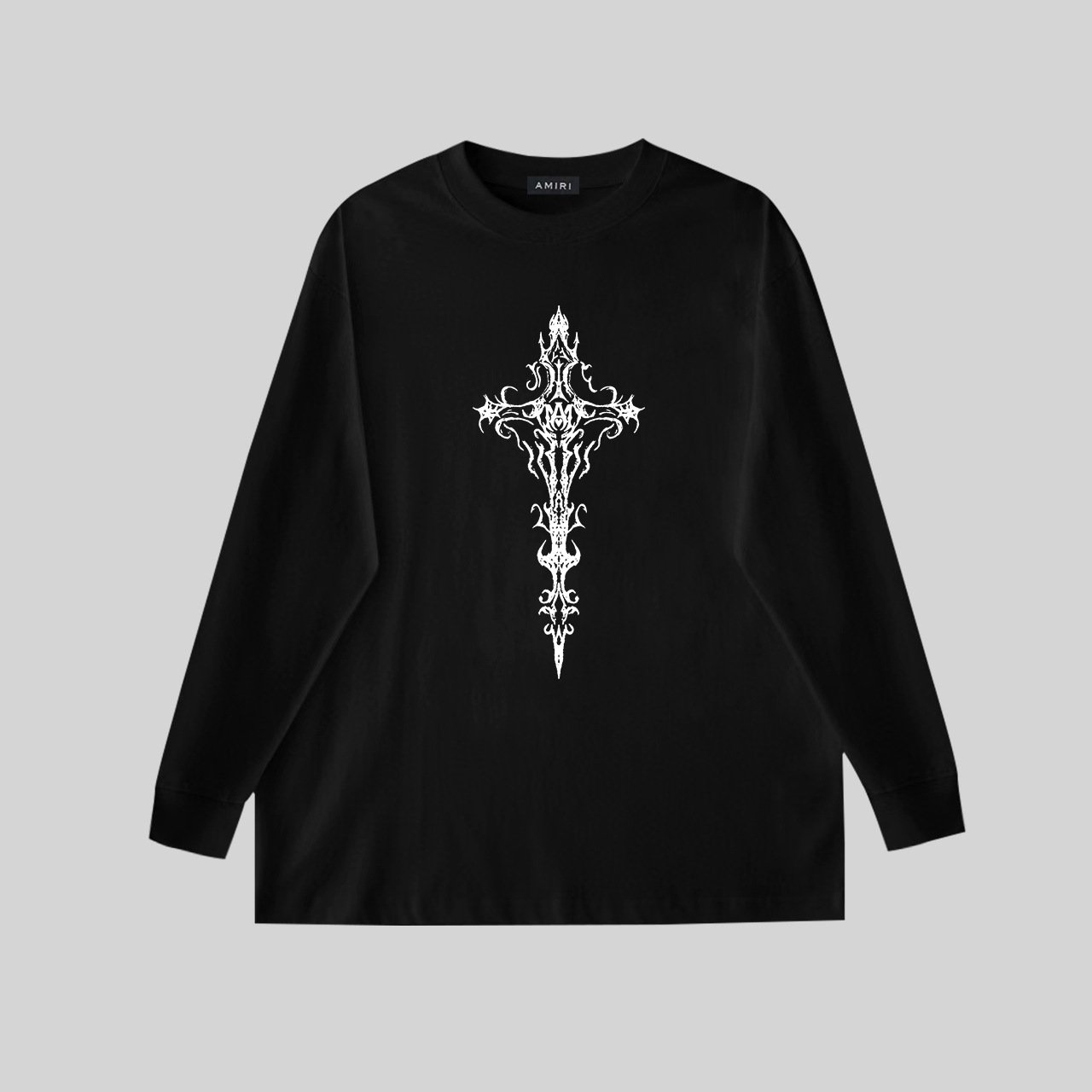 wholesale High quality Designer luxury Famous brand t shirt washed tshirt Casual 100% cotton Long sleeve men's t-shirts