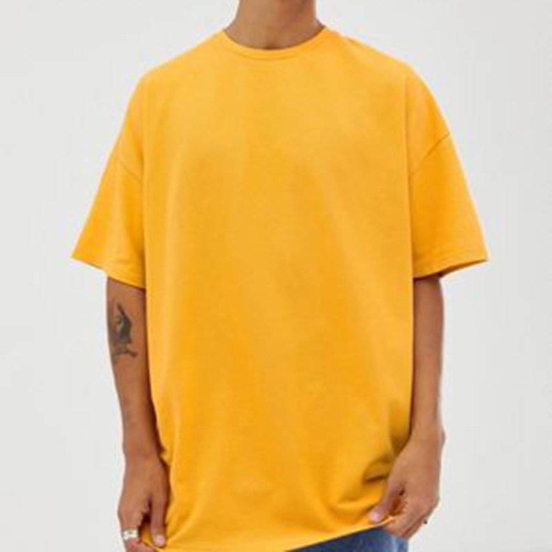 clothing manufacturers custom new multi colored cut and sew heavy weight cotton men oversized t-shirt t shirt for men